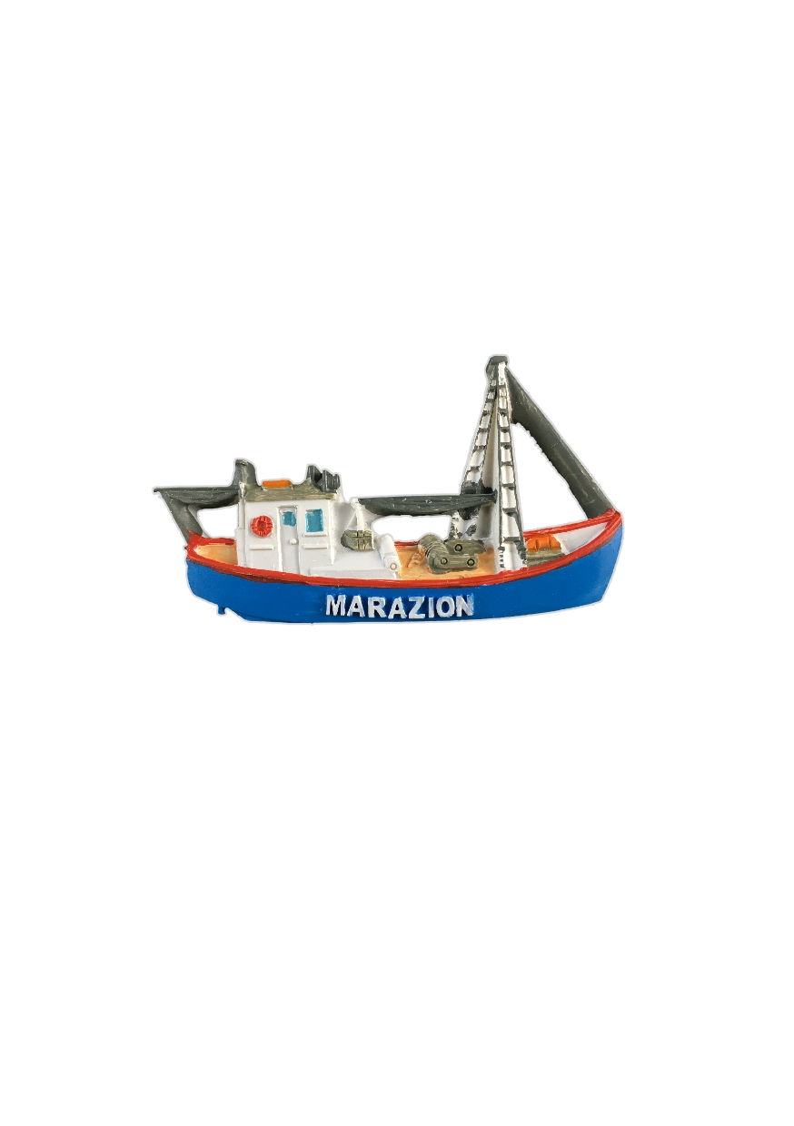 Resin Magnet Marazion Trawler