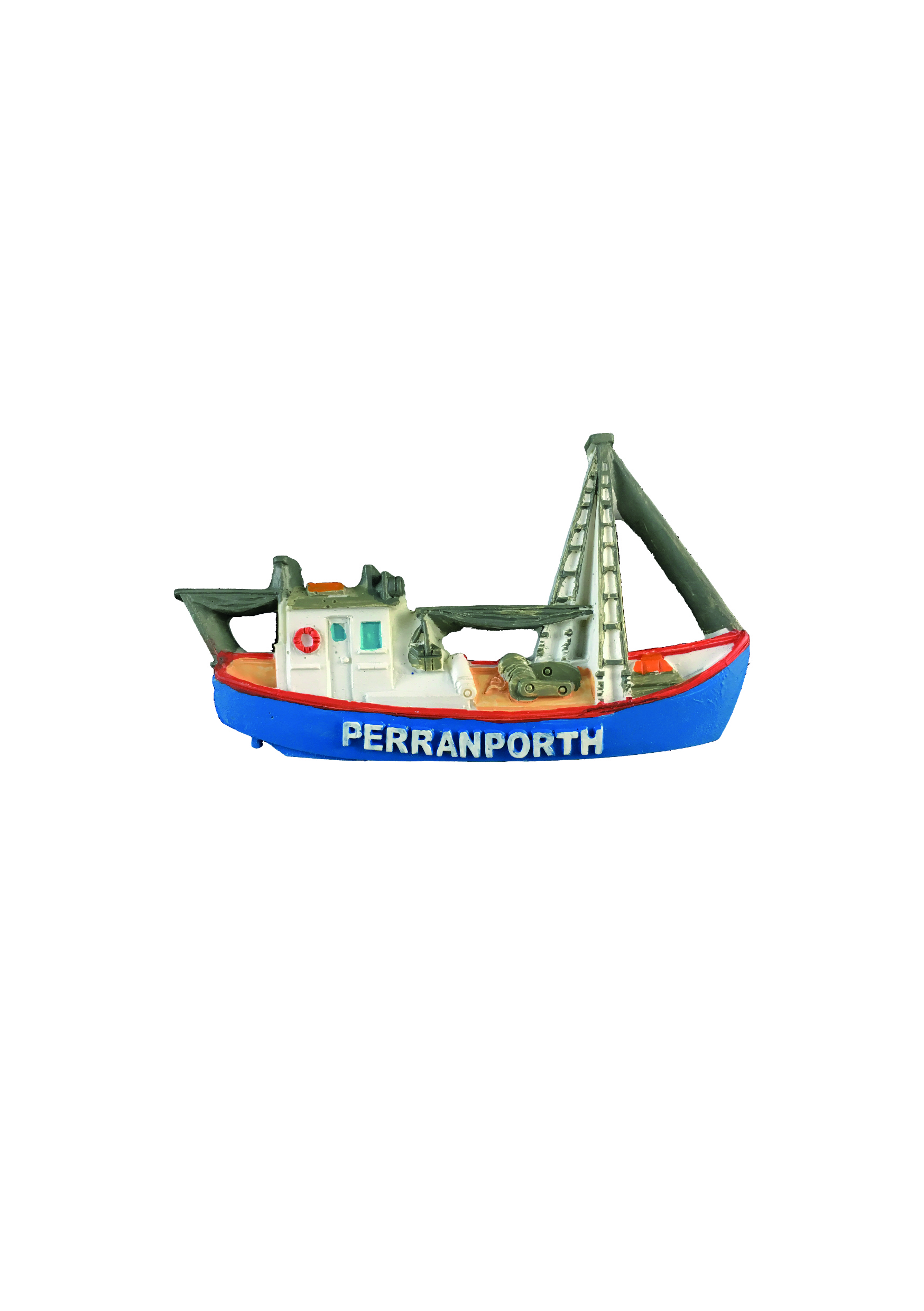 Resin Magnet Perranporth Trawler