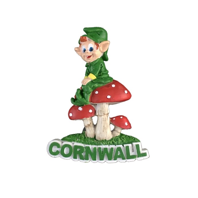 Resin Magnet Cornwall Piskie