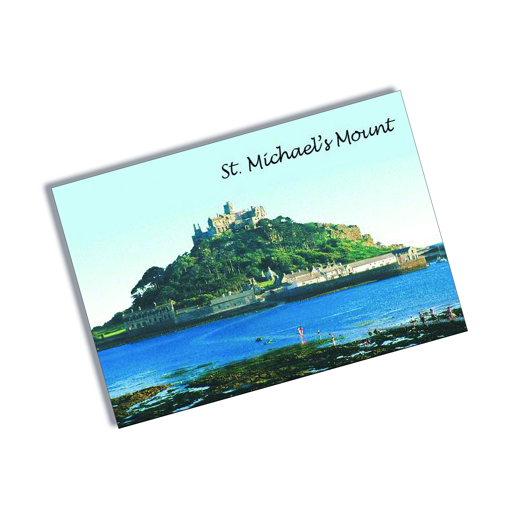 Tin Plate Magnet St Michael's Mount Causeway (1)