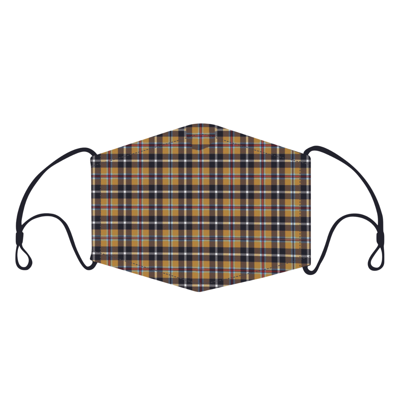 Face Mask Cornish Tartan