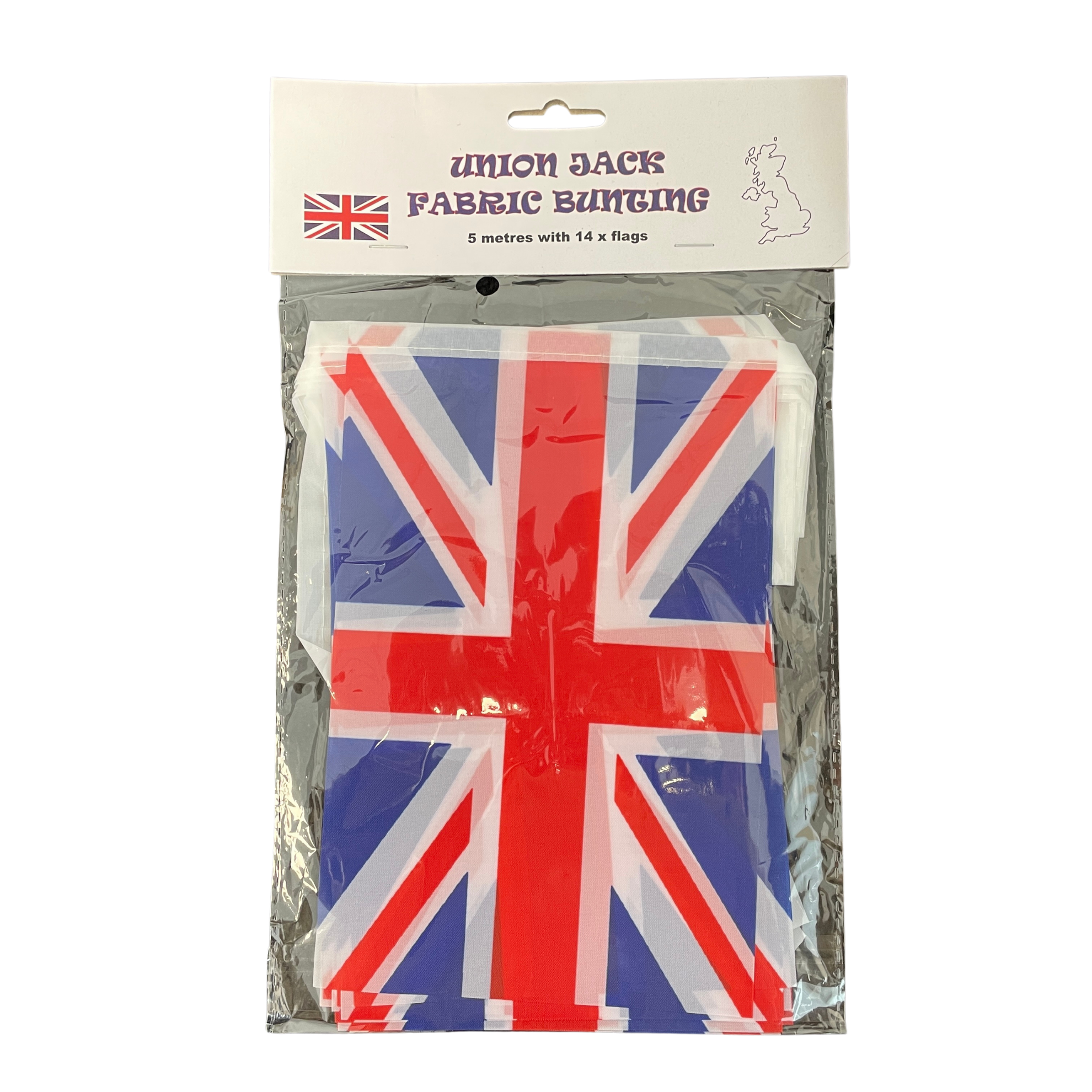 Union Jack Fabric Bunting