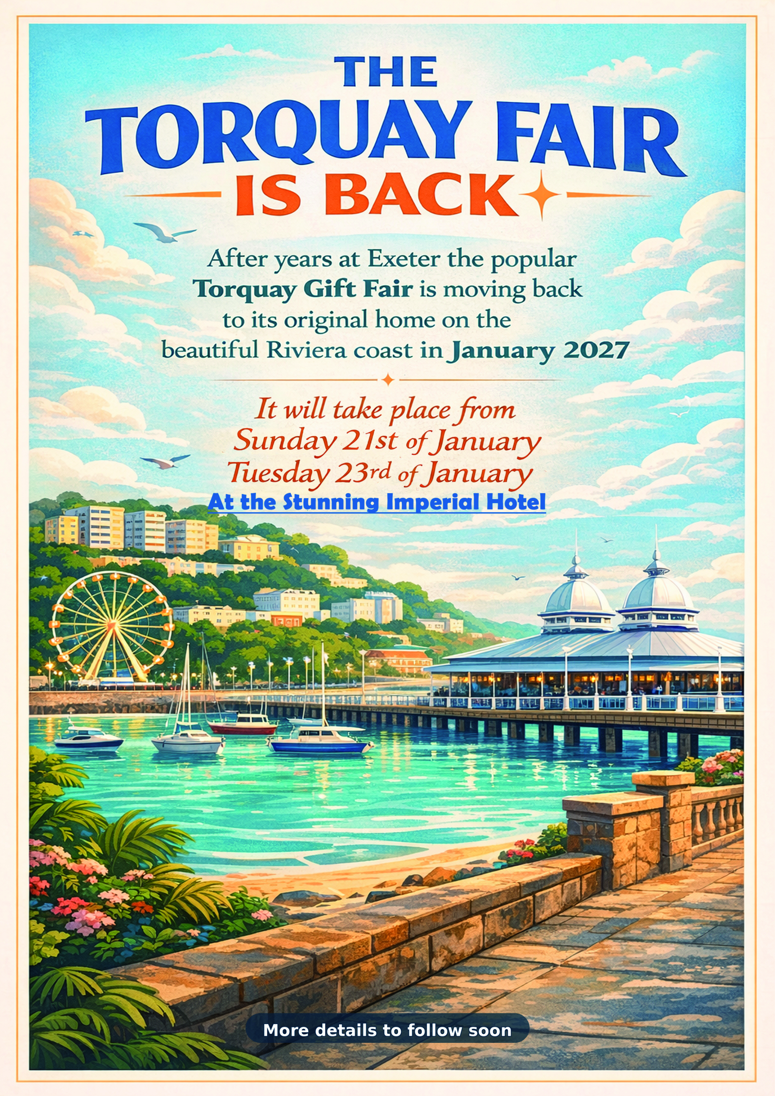 Torquay Gift Fair 2027