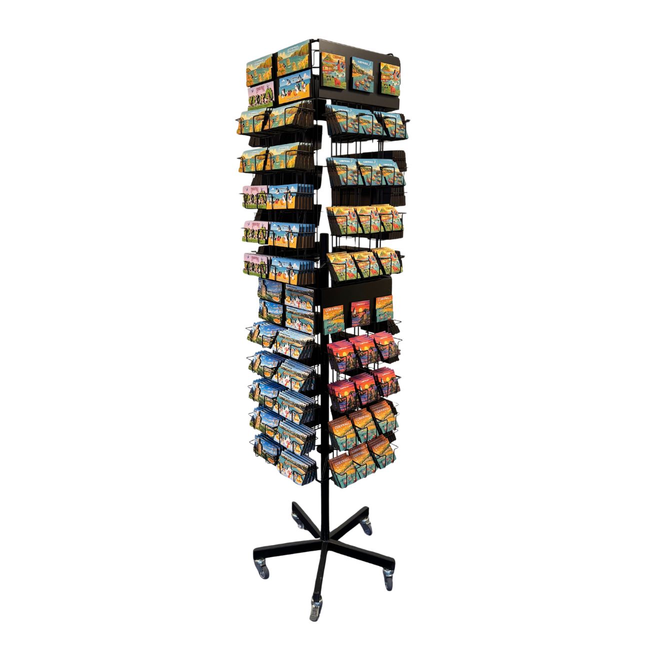 JBA 3 LAYER WOOD MAGNET SPINNER STAND