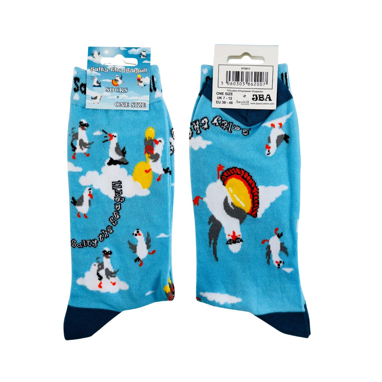 Salty the Seagull Socks