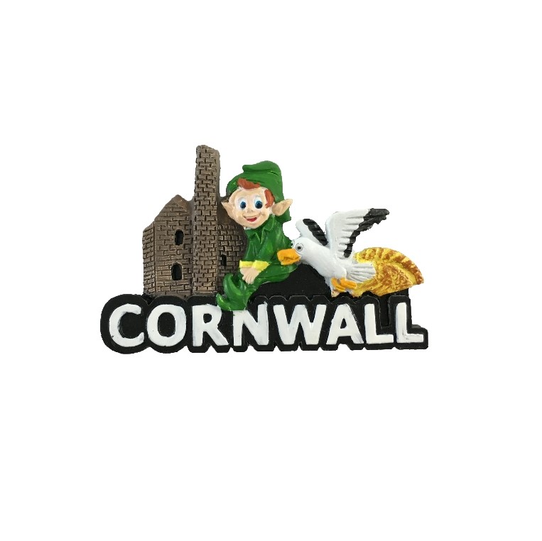 Resin Icons of Cornwall Magnet